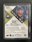 2016 UPPER DECK SP GAME USED - AUTHENTIC ROOKIES - J. BAILEY - #105 - #'D/399 - RELIC - RC