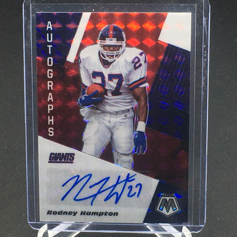 2020 PANINI MOSAIC - CHOICE RED FUSION PRIZM - R. HAMPTON -