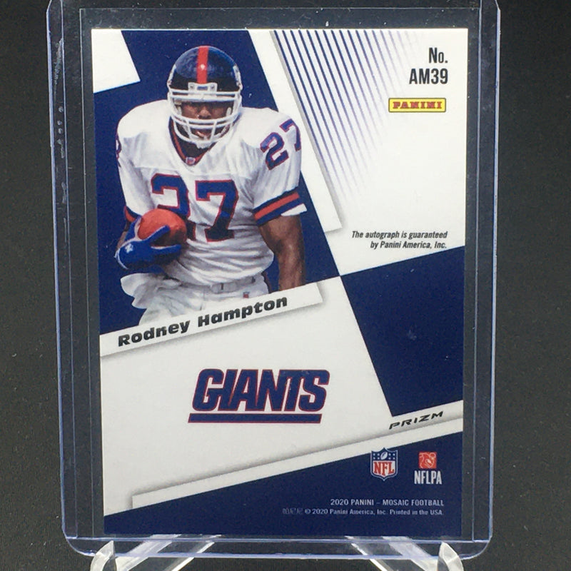 2020 PANINI MOSAIC - CHOICE RED FUSION PRIZM - R. HAMPTON -