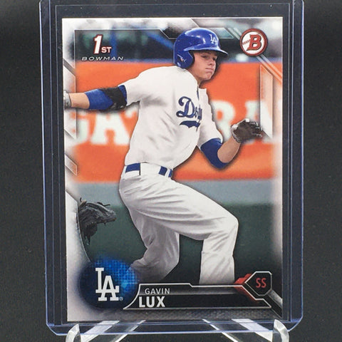 2016 TOPPS BOWMAN - 1ST BOWMAN - G. LUX - #BD-67