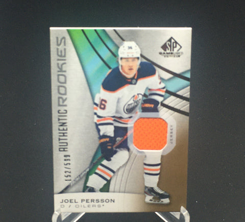 2019 UPPER DECK SP GAME USED - J. PERSSON - #170 - #'D/152 -JERSEY