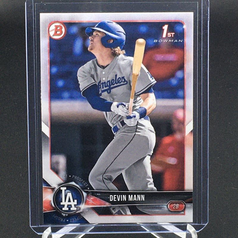 2018 TOPPS BOWMAN - 1ST BOWMAN - D. MANN -