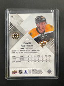 2016 UPPER DECK SP GAME USED - D. PASTRNAK - #7 - #'D/88