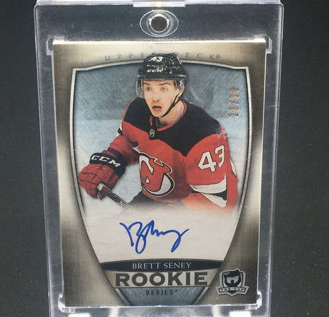 2018 UPPER DECK THE CUP - ROOKIE - B. SENEY - #133 - #'D/36 - AUTOGRAPH - RC
