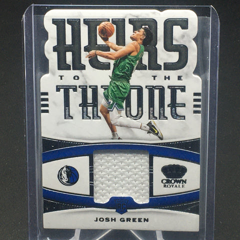 2020 PANINI CROWN ROYALE - HEIRS TO THE THRONE - J. GREEN - #HT-GRE - RELIC - RC