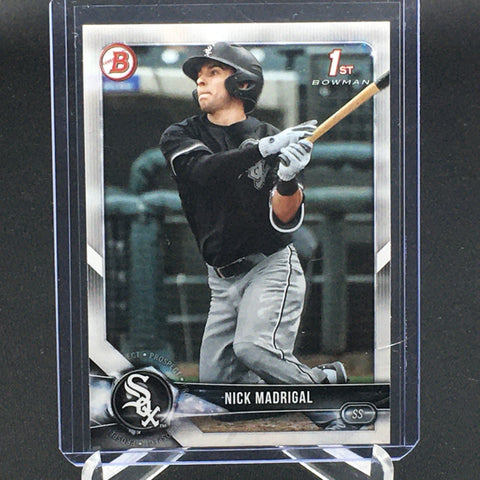 2018 TOPPS BOWMAN - 1ST BOWMAN - N. MADRIGAL - #BD-38