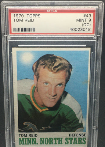 1970 TOPPS - T. REID - #43 - PSA 9