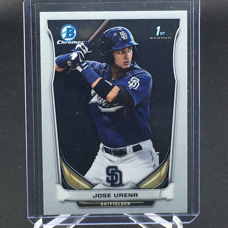 2014 TOPPS BOWMAN CHROME - 1ST BOWMAN CHROME - J. URENA -