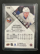 2016 UPPER DECK SP GAME USED - AUTHENTIC ROOKIES - A. BEAUVILLIER - #119 - #'D/219 - RC