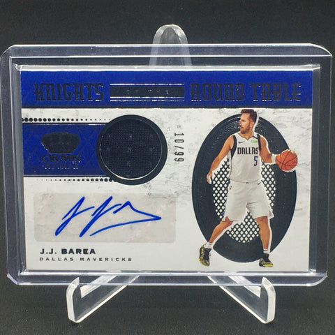 2020 PANINI CROWN ROYALE - KNIGHTS OF THE ROUND TABLE - J. BAREA - #KR-JJB - #'D/99 - RELIC - AUTOGRAPH
