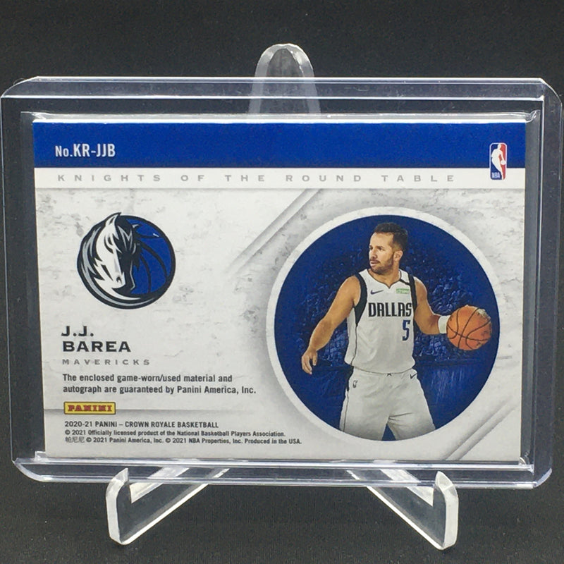 2020 PANINI CROWN ROYALE - KNIGHTS OF THE ROUND TABLE - J. BAREA - #KR-JJB - #'D/99 - RELIC - AUTOGRAPH