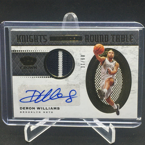 2020 PANINI CROWN ROYALE - KNIGHTS OF THE ROUND TABLE - D. WILLIAMS - #KR-DWL - #'D/10 - RELIC - AUTOGRAPH