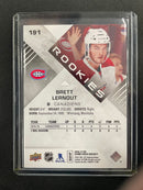 2016 UPPER DECK SP GAME USED - AUTHENTIC ROOKIES - B. LERNOUT - #191 - #'D/221 - RC