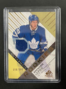 2016 UPPER DECK SP GAME USED - AUTHENTIC ROOKIES - B. LEIPSIC - #160 - #'D/399 - RELIC - RC