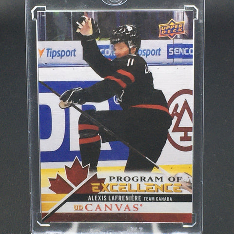 2020 UPPER DECK SERIES TWO - PROGRAM OF EXCELLENCE - UD CANVAS - A. LAFRENIERE - #C256