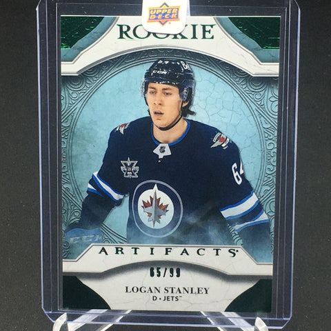 2020 UPPER DECK ARTIFACTS - EMERALD - L. STANLEY - #RED211 - #'D/99 - RC
