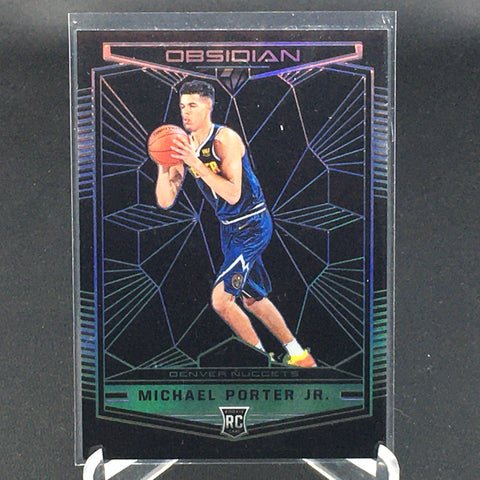 2018 PANINI - OBSIDIAN - M. PORTER JR. - #582 - RC