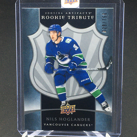 2020 UPPER DECK ARTIFACTS - ROOKIE TRIBUTE - N. HOGLANDER - #6 - #'D/750 - RC
