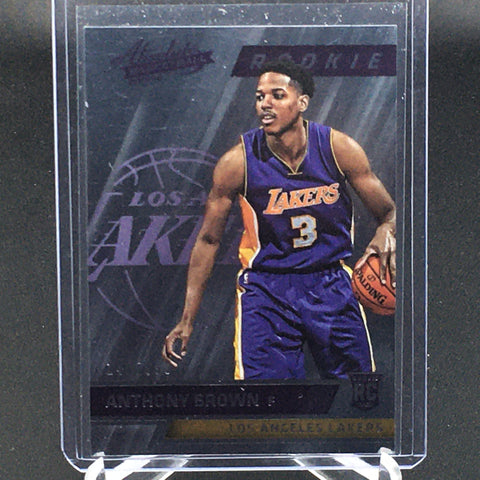 2015 PANINI ABSOLUTE MEMORABILIA - A. BROWN - #185 - #'D/999 - RC