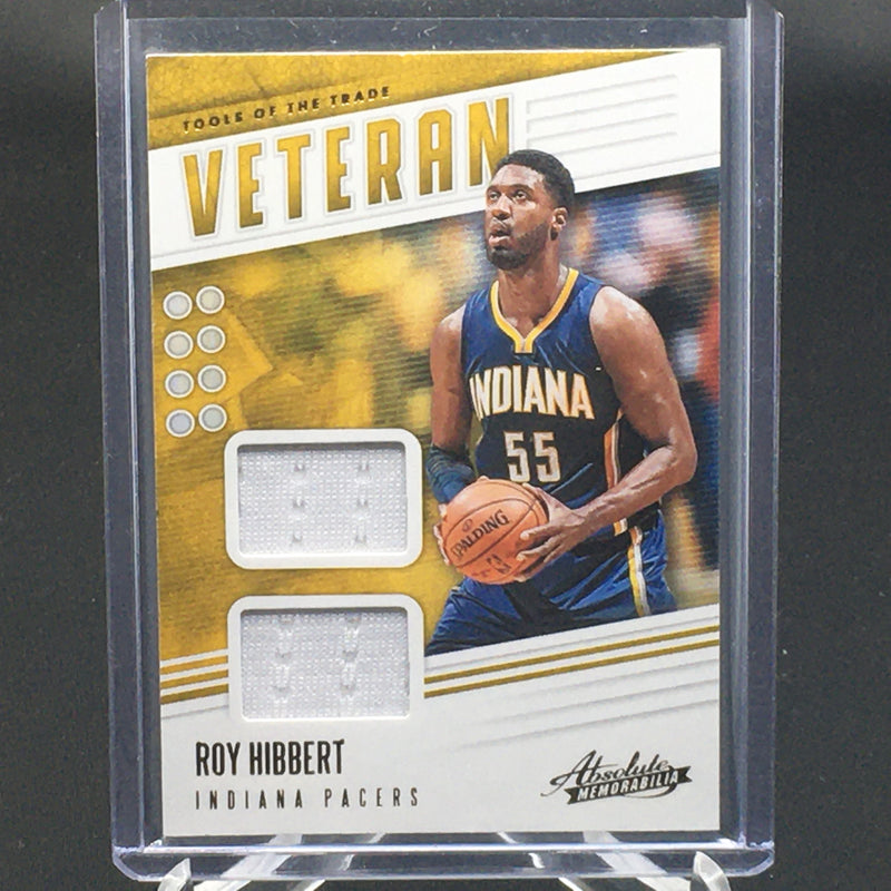 2019 PANINI ABSOLUTE MEMORABILIA - TOOLS OF THE TRADE VETERAN - R. HIBBERT -