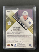 2016 UPPER DECK SP GAME USED - AUTHENTIC ROOKIES - F. GAUTHIER - #162 - #'D/49 - PATCH RELIC - RC