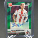 2021 TOPPS CHROME BUNDESLIGA - GREEN REFRACTOR - S. ANDERSSON - #BCA-SAN - #'D/99 - AUTOGRAPH
