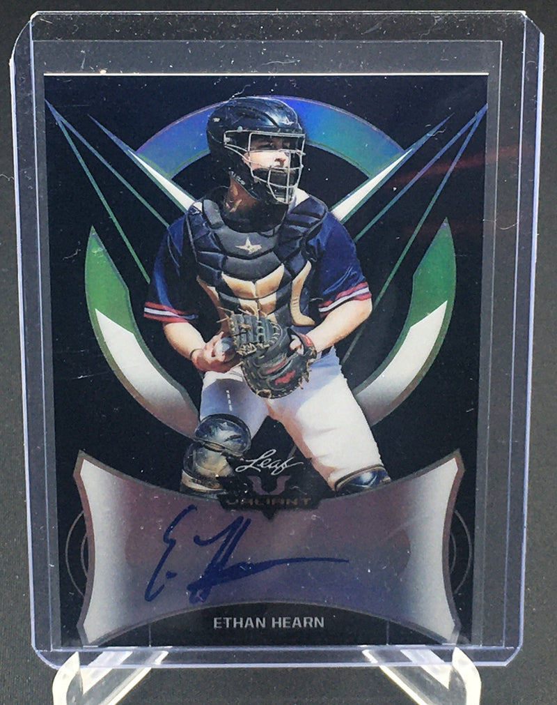 2019 LEAF VALIANT - E. HEARN - BLUE - #BA-EH1 - #'D/25 - AUTOGRAPH