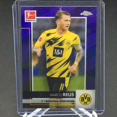 2021 TOPPS CHROME BUNDESLIGA - PURPLE REFRACTOR - M. REUS - #30 - #'D/299