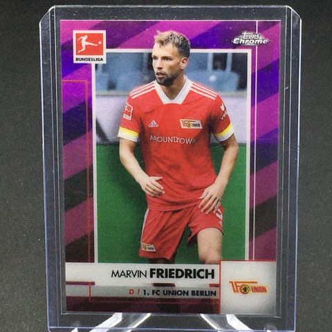 2021 TOPPS CHROME BUNDESLIGA - PINK REFRACTOR - M. FRIEDRICH - #17 - #'D/75