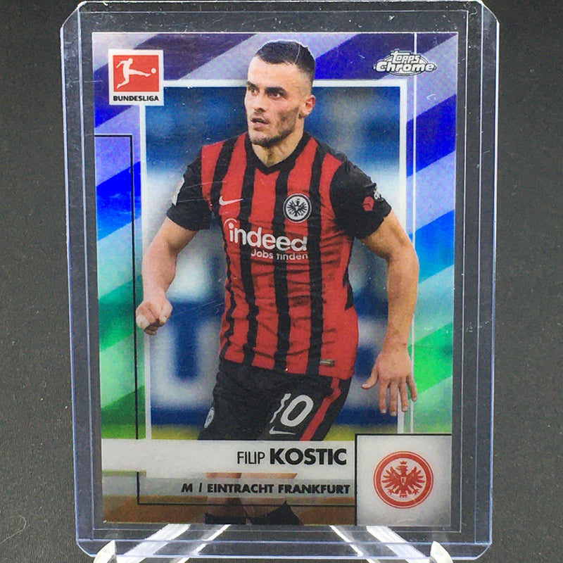 2021 TOPPS CHROME BUNDESLIGA - REFRACTOR - F. KOSTIC -