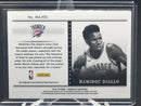 2018 PANINI CHRONICLES - MOMENTOUS ROOKIES - H. DIALLO - #MA-HDL - #'D/99 - RC