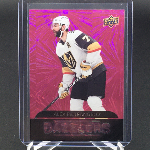 2020 UPPER DECK EXTENDED SERIES - PINK DAZZLERS - A. PIETRANGELO - #DZ-144