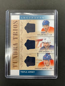 2014 UPPER DECK ARTIFACTS - TUNDRA TRIOS - T. HALL/ S. GAGNER / J. EBERLE -