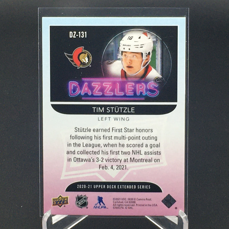 2020 UPPER DECK EXTENDED SERIES - PINK DAZZLERS - T. STUTZLE -