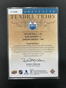 2014 UPPER DECK ARTIFACTS - TUNDRA TRIOS - T. HALL/ S. GAGNER / J. EBERLE -