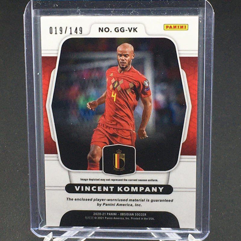 2020 PANINI OBSIDIAN - GALAXY GEAR - V. KOMPANY - #GG-VK - #'D/149 - RELIC