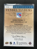 2014 UPPER DECK ARTIFACTS - TUNDRA TANDEMS - D. STEPAN / M. ZUCCARELLO -