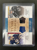 2014 UPPER DECK ARTIFACTS - TUNDRA TANDEMS - R. MILLER / J. QUICK -