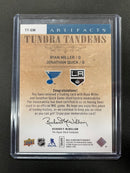 2014 UPPER DECK ARTIFACTS - TUNDRA TANDEMS - R. MILLER / J. QUICK -