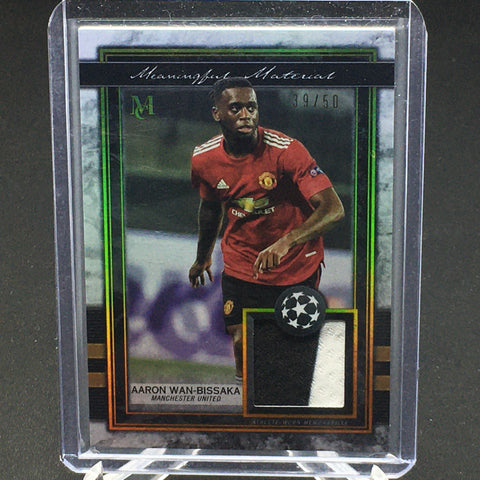 2021 TOPPS MUSEUM COLLECTION UEFA - A. WAN-BISSAKA - #MMR-AWB - #'D/50 - RELIC