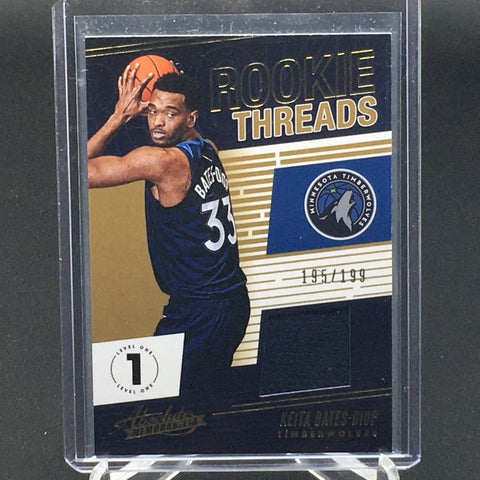 2018 PANINI ABSOLUTE MEMORABILIA - ROOKIE THREADS - K. BATES-DIOP - #RT-KBD - #'D/199 - JERSEY RELIC - RC