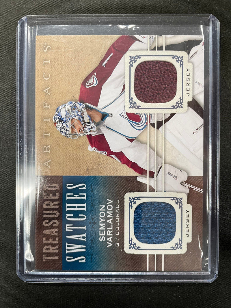 2014 UPPER DECK ARTIFACTS - TREASURED SWATCHES - S. VARLAMOV -