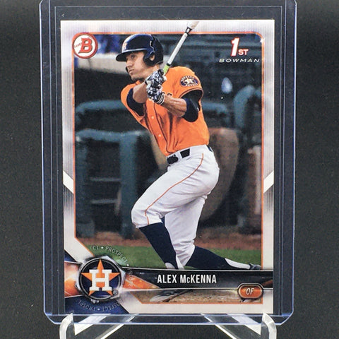 2018 TOPPS BOWMAN - 1ST BOWMAN - A. MCKENNA - #BD-99