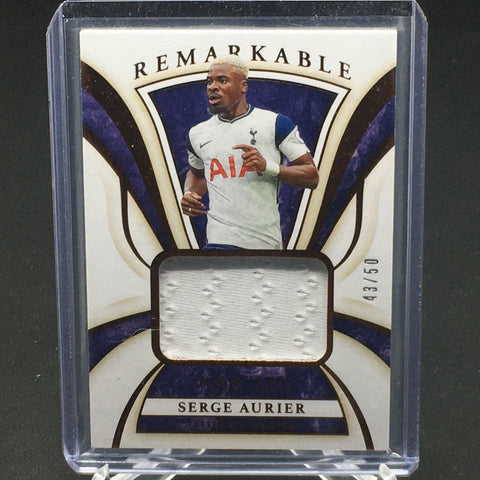2020 PANINI IMMACULATE COLLECTION - REMARKABLE - S. AURIER - #RM-SA - #'D/50 - RELIC