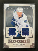2013 UPPER DECK ARTIFACTS - ROOKIE - N. JENSEN - #185 - #'D/125 - DUAL RELIC - RC