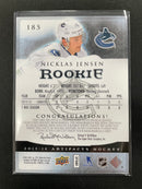 2013 UPPER DECK ARTIFACTS - ROOKIE - N. JENSEN - #185 - #'D/125 - DUAL RELIC - RC