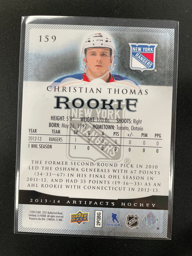 2013 UPPER DECK ARTIFACTS - ROOKIE - C. THOMAS - #159 - #'D/999 - RC