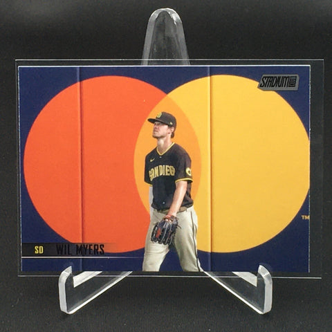2021 TOPPS STADIUM CLUB - W. MYERS - #144 - BLACK FOIL