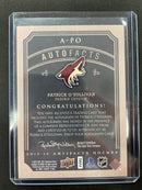 2013 UPPER DECK ARTIFACTS - AUTOFACTS - P. O'SULLIVAN -