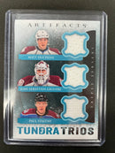 2013 UPPER DECK ARTIFACTS - TUNDRA TRIOS - M. DUCHENE / J. GIGUERE / P. STASTNY -